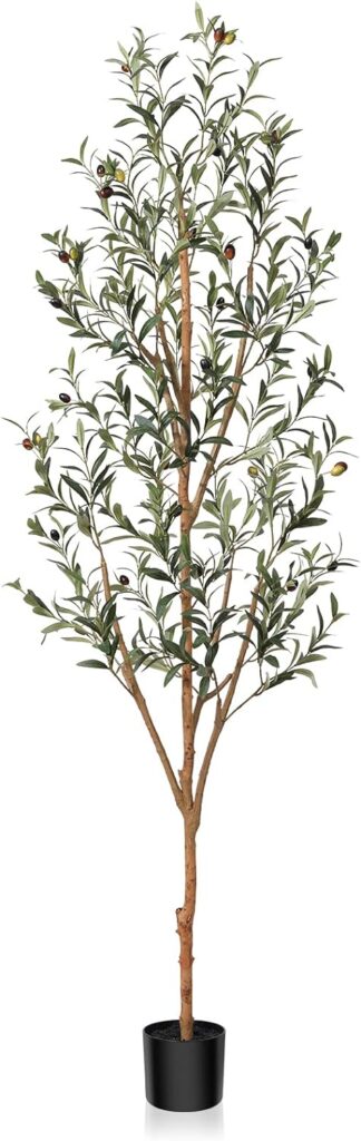 6' faux olive tree.