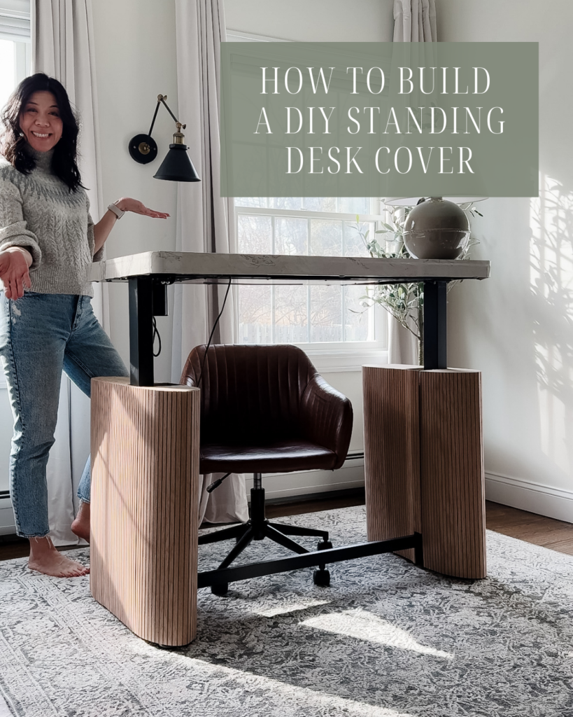 DIY Standing Desk Cover